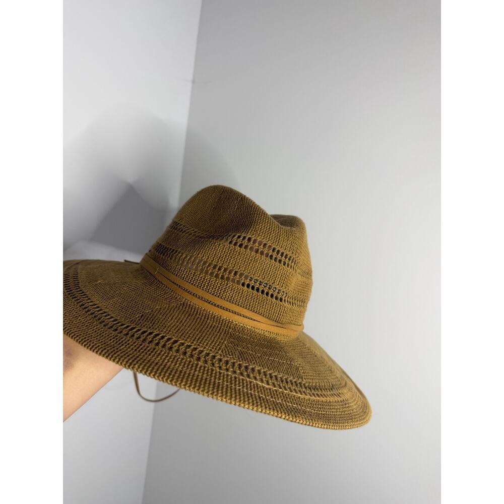 Scala Felicity Knit Safari Fedora Hat 22 inches all around One size fits most - Picture 3 of 7